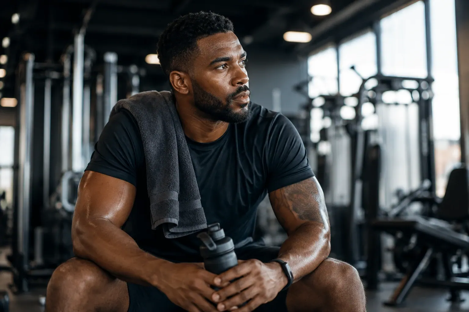 Medical Weight Loss Lifestyle | Englewood Med Spa Athletic man maintaining a healthy lifestyle through exercise while participating in a GLP-1 medical weight loss program at Englewood Med Spa in Bergen County, New Jersey.